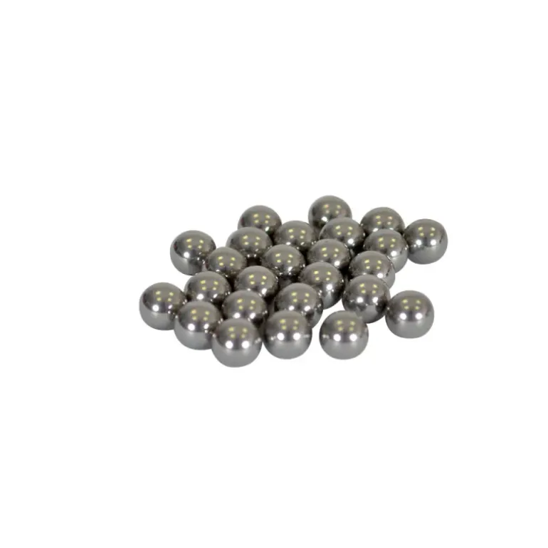 100 billes d'acier pour lance-pierre Ø6,3mm