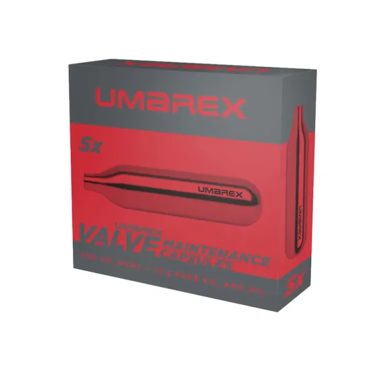 5 capsules entretien maintenance lubrification interne CO² 12g