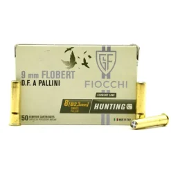 50 cartouches cal 9mm Flobert double charge cuivre 36mm
