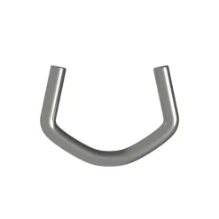 30 Clips en Acier pour Grillage Rouleau - Forme C 1,8 x 1 cm