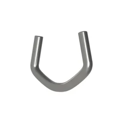 30 Clips en Acier pour Grillage Rouleau - Forme C 1,8 x 1 cm