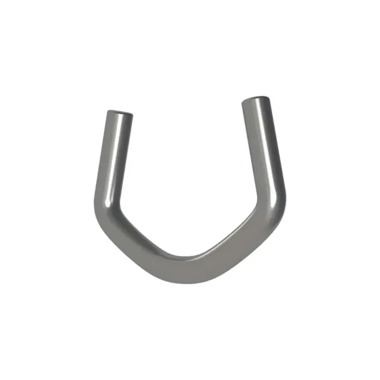 30 Clips en Acier pour Grillage Rouleau - Forme C 1,8 x 1 cm