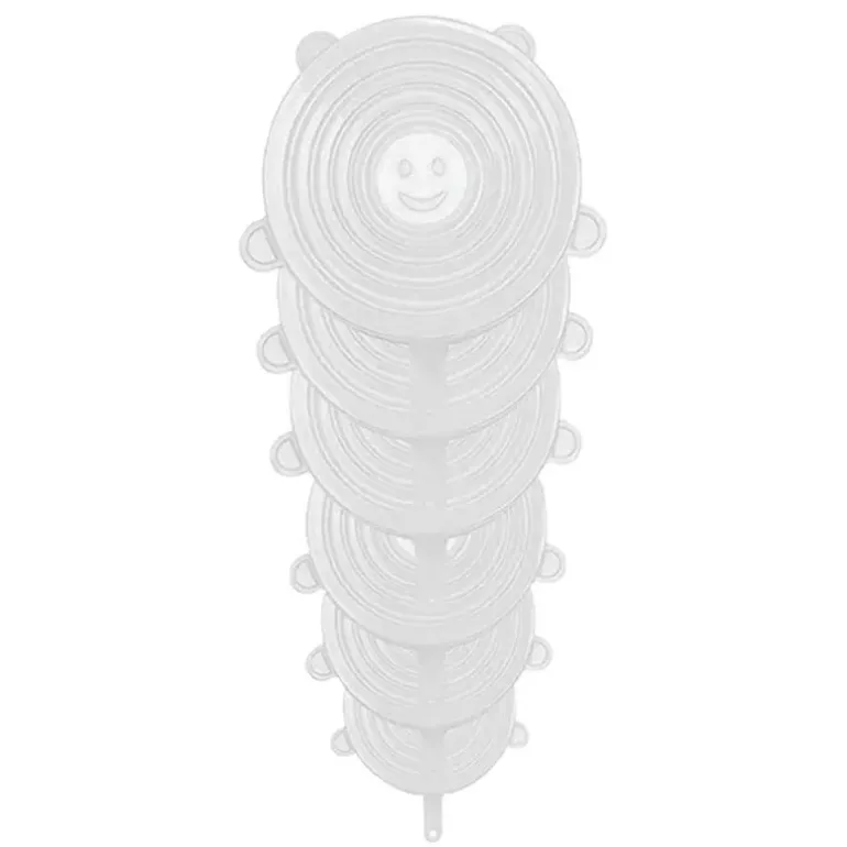 6 Couvercles ajustables