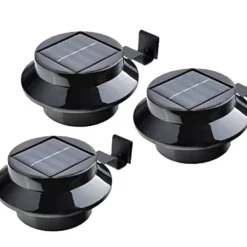 3 Lampes solaires pour gouttière