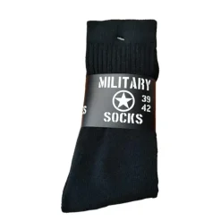 3 paires chaussettes mi hautes noires 39/42 et 43/46