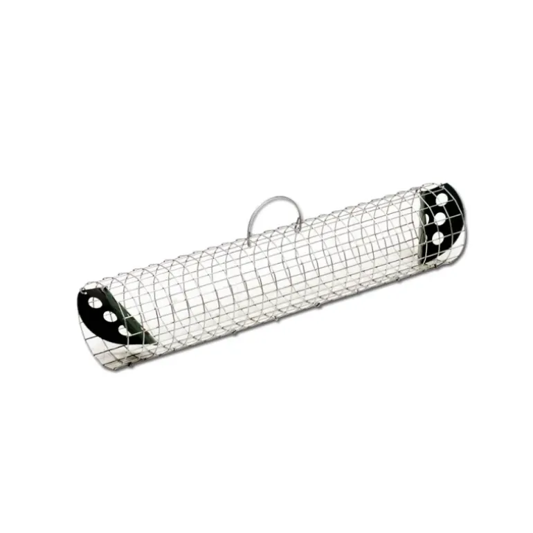 5 pièges tube à lapins et furets metal Ø 15 cm x longueur 60 cm