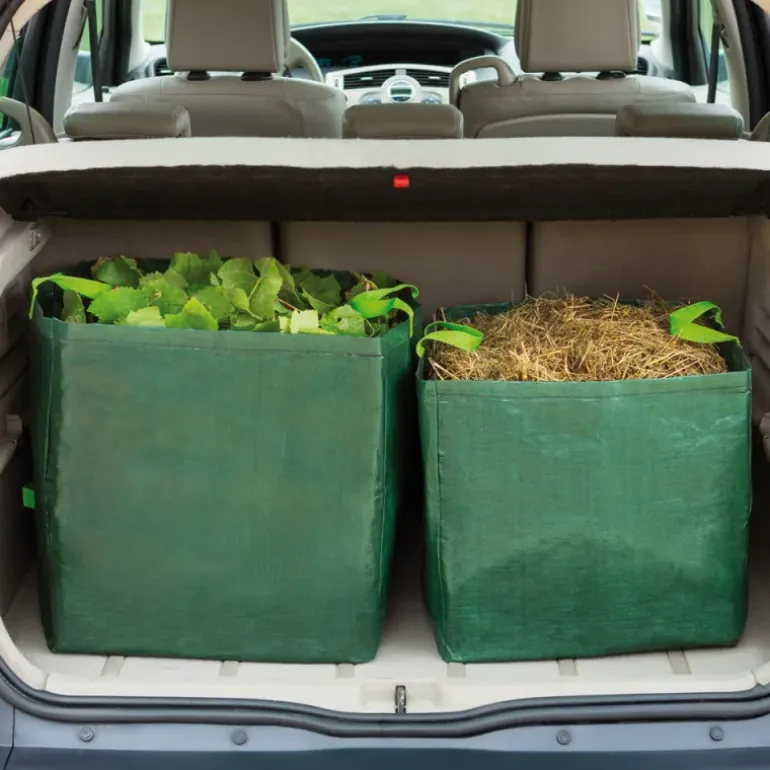 3 Sacs de jardin avec poignées