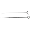 2 Supports Acier pour Panier de Ponte