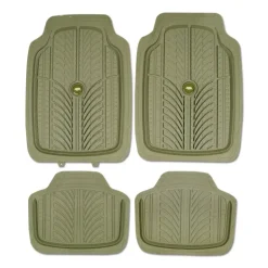 4 Tapis de protection pour voiture anti-glisse 70x50cm et 39x47cm