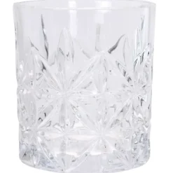 4 Verres Transparents 230ml - 228g Chacun