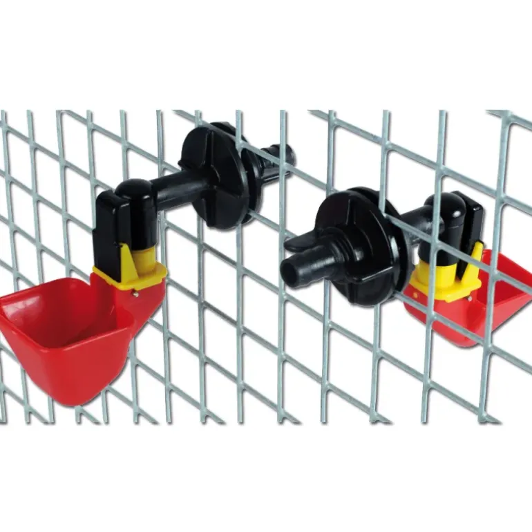 Abreuvoir automatique cage clapier volailles et oiseaux godet Ø5cm Olba