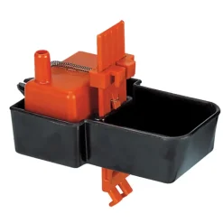 Abreuvoir automatique pour cage avec plateau fixe - Rouge et Noir - Novital
