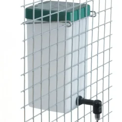 Abreuvoir lapins pipette PVC 1L fixation cage à l'unité