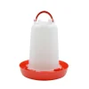 Abreuvoir plastique poule 1,5 L premium robuste avec poignée