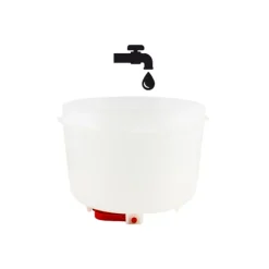 Abreuvoir plastique poule premium robuste avec poignée 10 L
