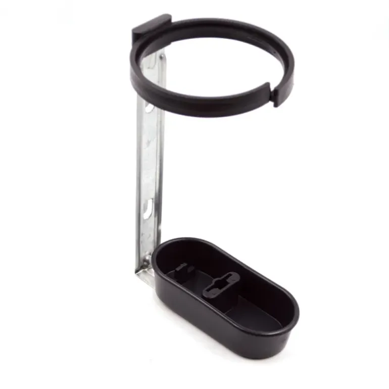 Abreuvoir porte bouteille en plastique fixation cage