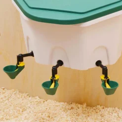 Abreuvoir poule automatique Aviaqua 8L à coupelles avec flotteur