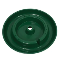 Abreuvoir seau à anse blanc et vert contenance 18 L Olba