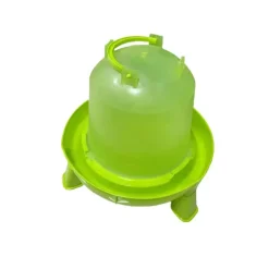 Abreuvoir sur pied avec poignée 5L pour volailles - Vert