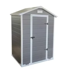 Abri de jardin Lys en plastique hauteur 196 cm - 1 porte 1,20m²