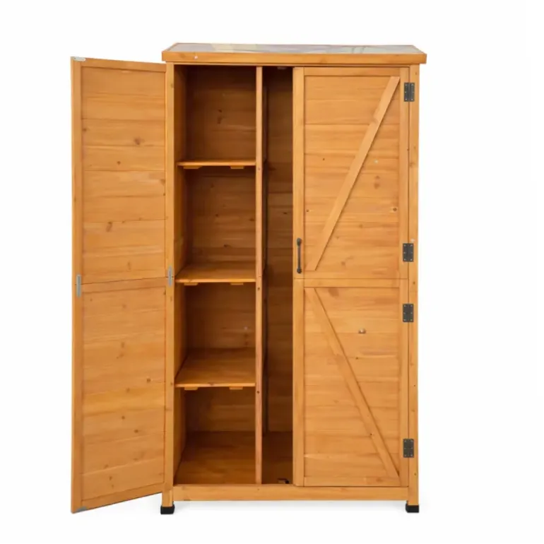 Abri de jardin Sambre en bois Hauteur 174 cm - 2 portes 0,44m²