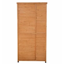 Abri de jardin Sambre en bois Hauteur 174 cm - 2 portes 0,44m²