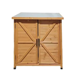Abri de jardin Sambre en bois Hauteur 93 cm - 2 portes 0,36m²