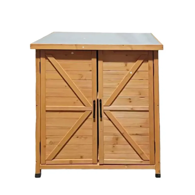 Abri de jardin Sambre en bois Hauteur 93 cm - 2 portes 0,36m²