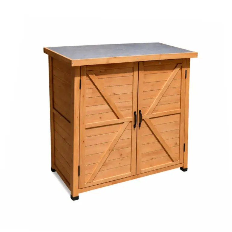 Abri de jardin Sambre en bois Hauteur 93 cm - 2 portes 0,36m²
