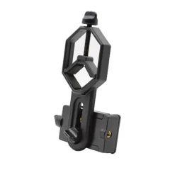 Adaptateur smartphone jumelles métal plastique PA noir 54 à 90mm