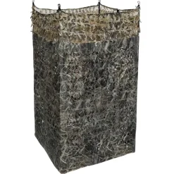 Affût 4 pieds 1.5x4m camouflage 3D forêt bi-matière anti-UV