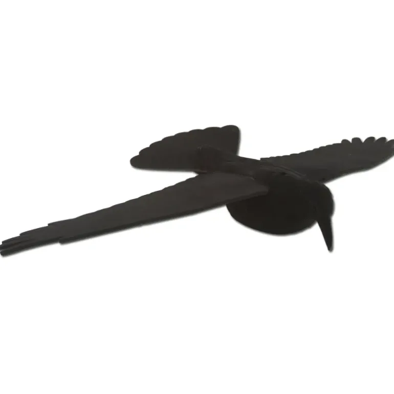 Appelant corbeau ailes ouvertes en polyéthylène
