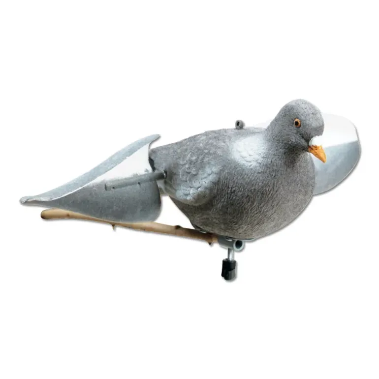 Appelant pigeon floqué à ailes tournantes