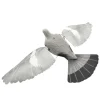 Appelant Pigeon floqué souple avec flotteur en acier et fibre de verre