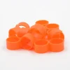 Bagues à clip éco Ø25mm par 50 pièces Orange