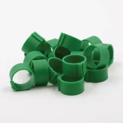 Bagues à clip éco Ø18mm par 50 pièces Noir