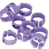 Bagues Spécial Pigeon Marquage Laser Indélébile numérotées 26-50 Violet