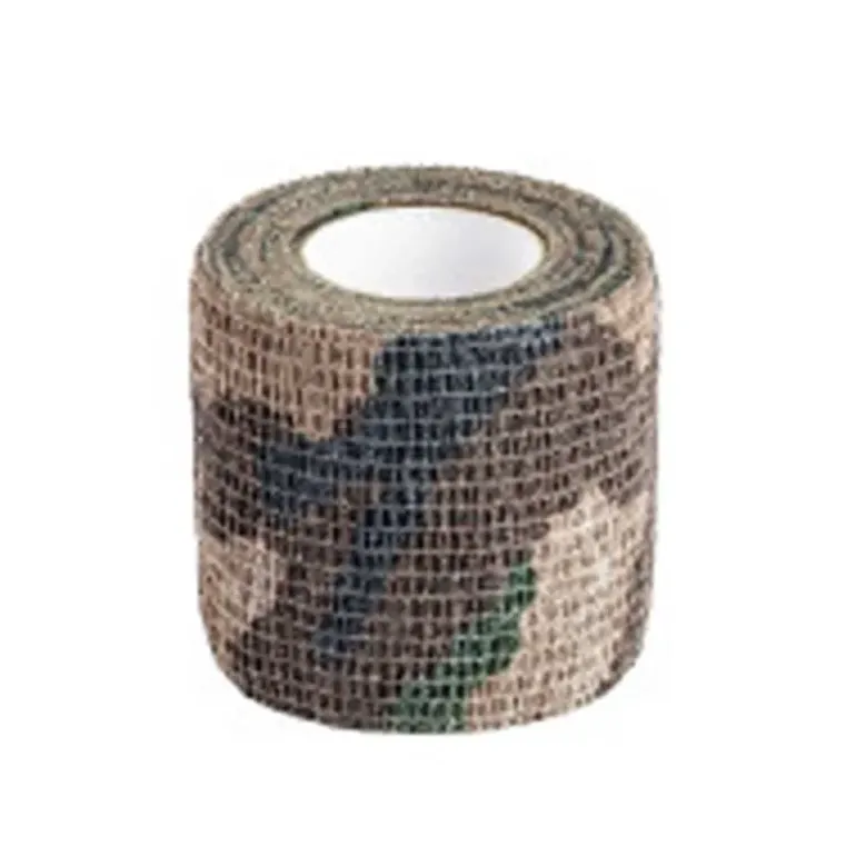 Bande auto-agrippante camouflage 5 cm x 4,5 m – Réutilisable