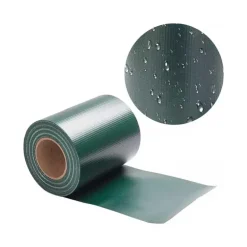 Bande de séparation occultante en PVC 19x20 cm - 450 g/m²