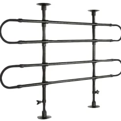 Barre pare-chien métallique ajustable 85-140cm H60-110cm
