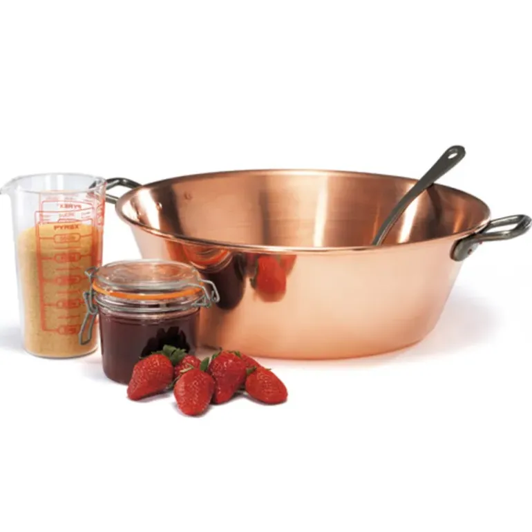 Bassine à Confiture Ø26 cm Cuivre