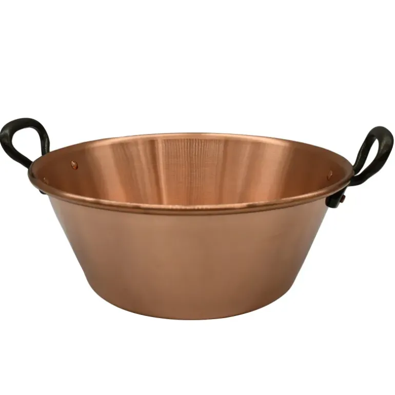 Bassine à Confiture Ø26 cm Cuivre