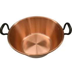 Bassine à Confiture Ø26 cm Cuivre