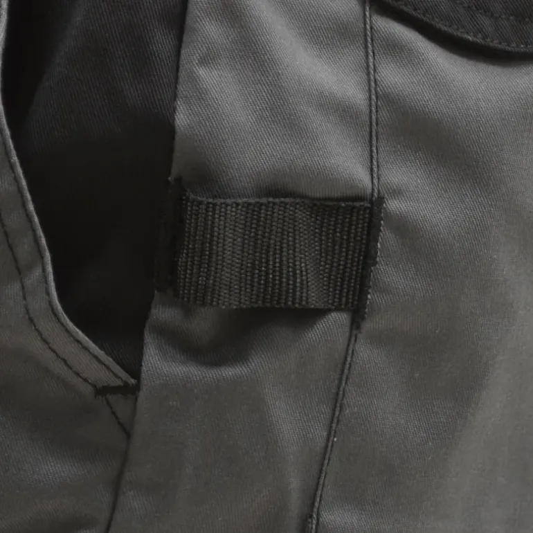 Bermuda de travail 4 poches polyester coton gris noir 38 à 52