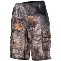 Bermuda enfant 2 poches polyester camo forest 8 à 16 ans