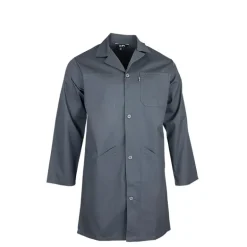 Blouse Homme Manches Longues Vert - LMA® Polyester-Coton 245g/m²