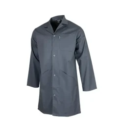 Blouse Homme Manches Longues Vert - LMA® Polyester-Coton 245g/m²