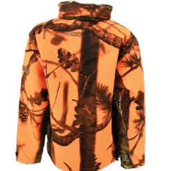 Blouson enfant Softshell Ghostcamo 3 poches polyester 6 à 16 ans