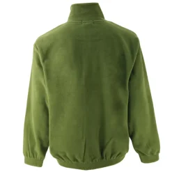 Blouson polaire broderie canard 2 poches polyester kaki M à 3XL