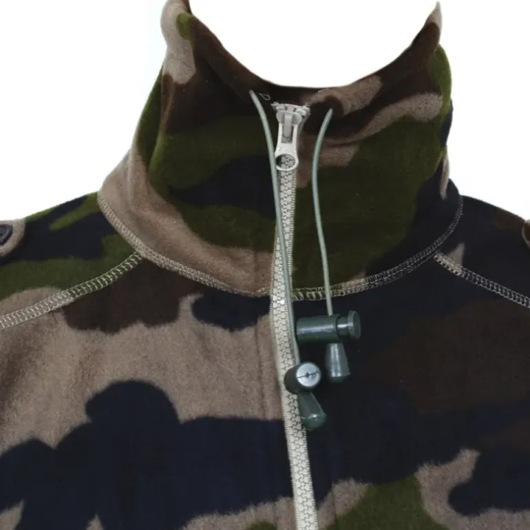 Blouson polaire commando camouflage CE TXL